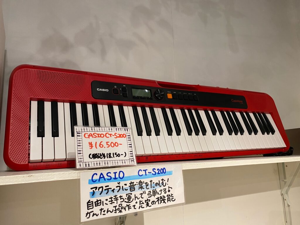 ギフト CASIO カシオトーン キーボード CT-S200 - 通販 - www 