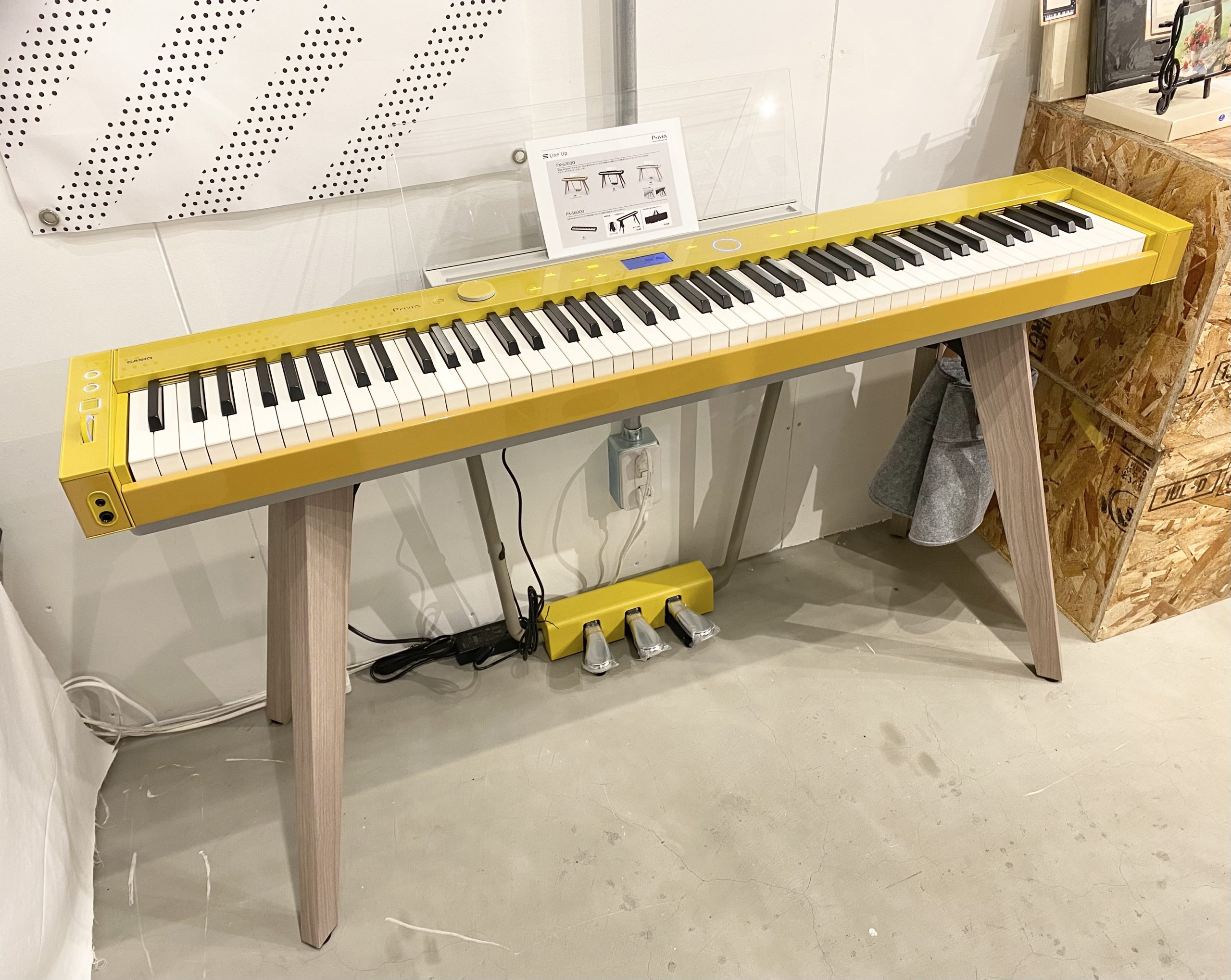 🎼【CASIO新製品】Privia PX-S7000展示しました🎹♬ - 電子ピアノ鍵盤 